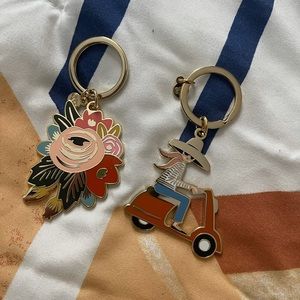 Rifle Paper Co Keychain Set
